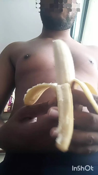 Desi man dirty sucking Big cock Dildo