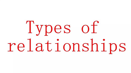 types of relationships. - Fast Sex Education