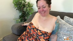 NIKKISFETISHES Close-Up Hand Play with Large Pink Areola Breasts and Penis Grip