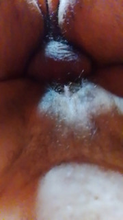 Squeezing milk from my bitch