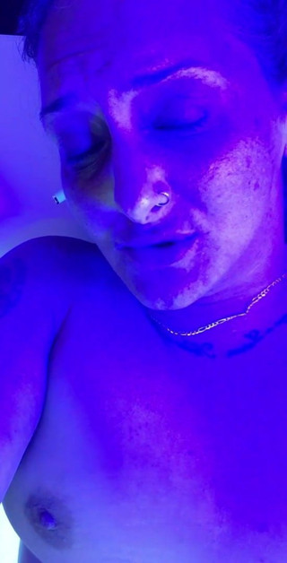 Playing in the tanning bed..