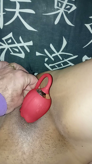 Female masturbation dildo pussy cumshot