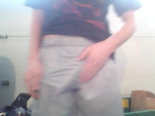 me in tight sauna shorts