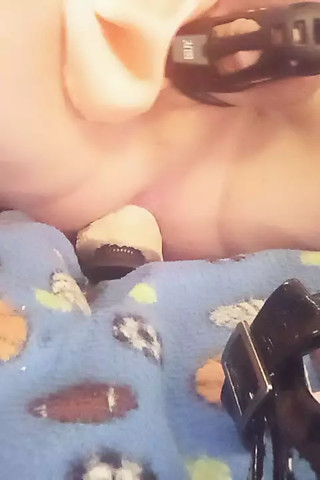 Mellissa takes her dildo deep