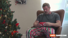 A lonely Christmas for Stepdad takes a dirty turn with secret porn.