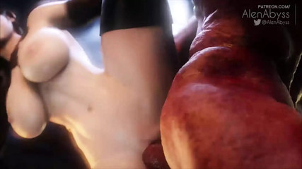 Spooky Tifa Getting A Hot Creampie