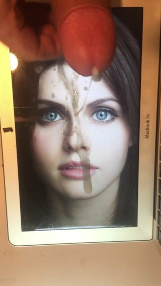 Alexandra Daddario Facial Cum Tribute