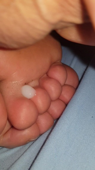 Morning load on toes