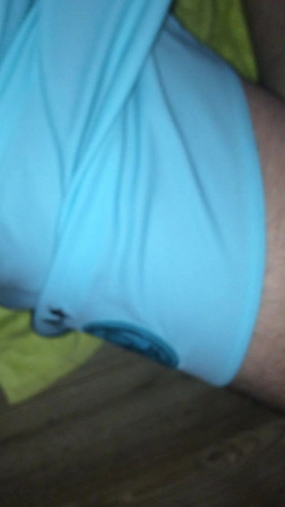Me in Adidas - Ajax light green football shorts (Cum)