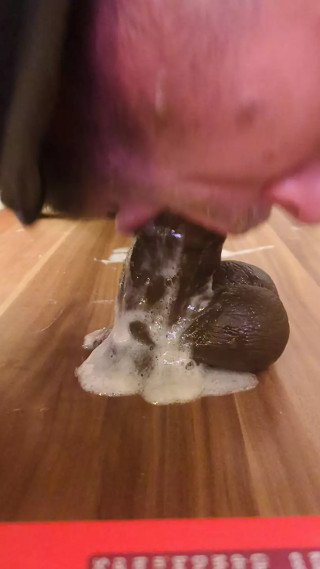 Dirty sloppy dildo deepthroat 6