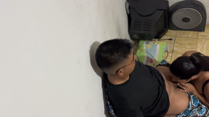 Recording ! He performs oral sex on his stepson Until he squeezes everything