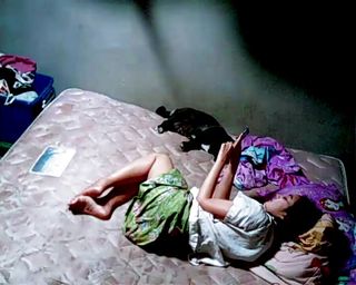 When the wife is home alone..16