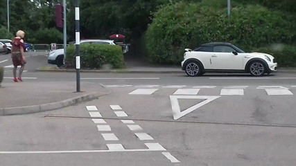 Busy carpark