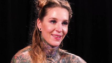 Tattooed Slut Gets Fucked Properly and Makes a Masturbation Show