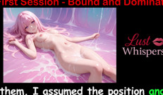 First Session Bound and Dominated - English Audio Sex Story