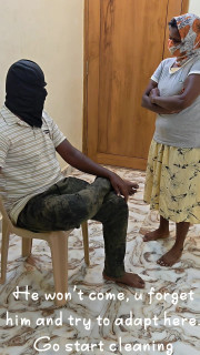 Loan giver enjoys with his wife for not giving intrest money