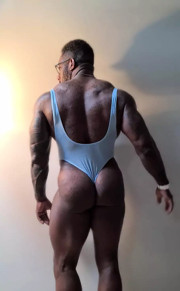 Just a Quick Pose in the Unitard It Feel Great