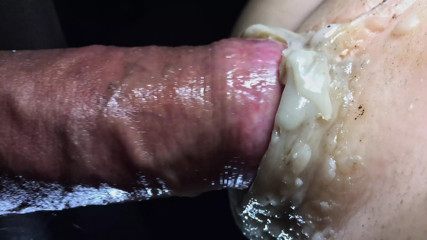 Guy Fucking Favorite Rubber Pussy Toy over Porn Jazz. Moaning, Intense Intimate Close-Ups, Multiple Angles and Massive Cum Spurt