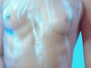 Teasing You with My Body Covered in Soap