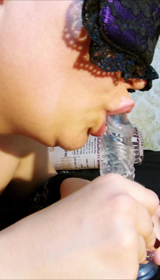 I'm sucking a plastic dick =(