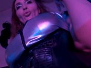 Femdom Mistress Eva Latex Goddess Fetish MILF Heels Lick Panties POV Slave