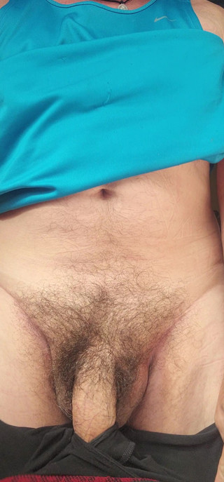 Admiring this piece of meat.