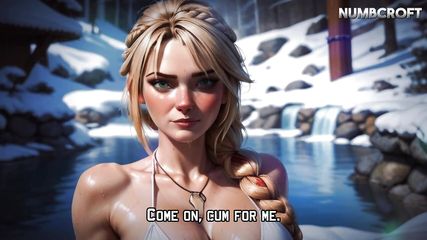 Masturbation challenge, Astrid cumming and moaning while sitting on your dick