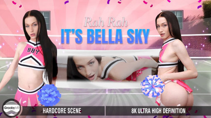 GROOBYVR - Bella Sky Enjoys Riding Cock on POV Video thumbnail