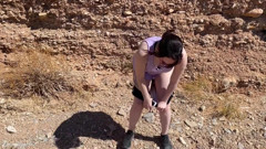 Outdoor pee hiking compilation