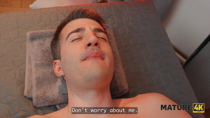 MATURE4K. I can relax your muscles with my Mature Pussy