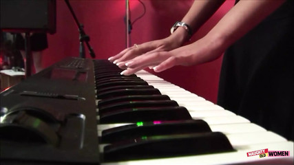 Three Busty Musician Babes Strip, Kiss, and Have a Massive Orgy with a Guy