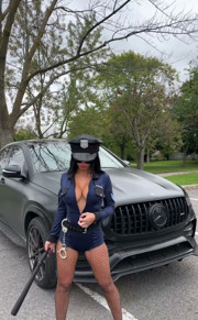 Go Check Out My Acting Skills with This Costume I Had to Arrest Someone)
