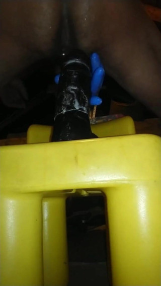 Fucking my BBC DIldo