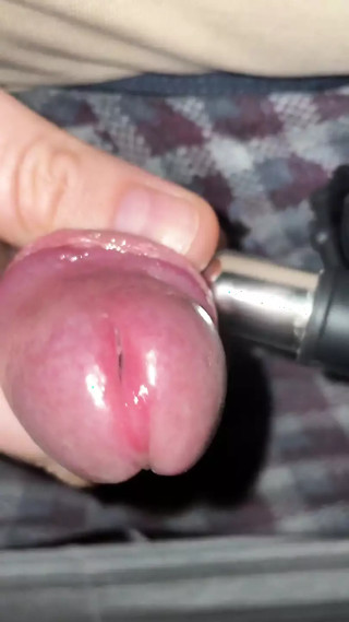 Wanking and Playing My Cock with a Vibrator