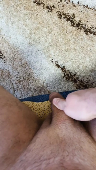 I masturbate my thick soft dick - love to masturbate