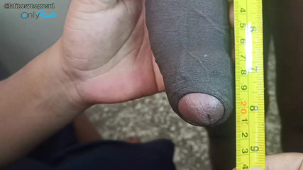 I suck my neighbor's huge, thick black cock and it all down my throat.