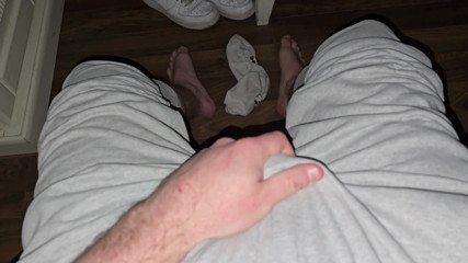 Big Load in Sweaty Socks - Follow me on X: PhantomGentX