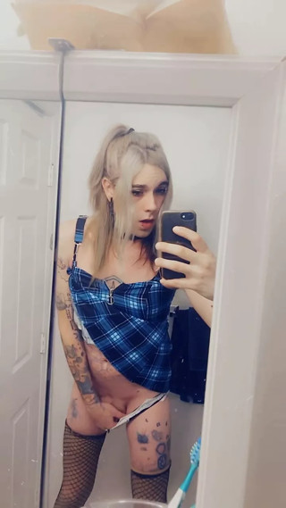 She likes to watch herself