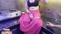 Padosan Chuddakad Aunty Chut Chudai Ka Maja ft. Alisha