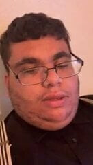 Hard jerking and glasses fall of !