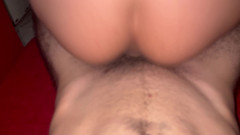 I'm riding the fat guy