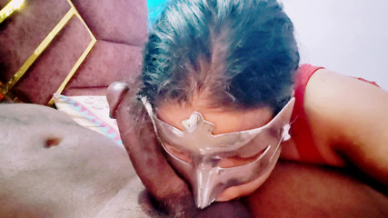 Sex Angel Gave Blowjob and Fucked in Sexy Red Dress 💃🏻