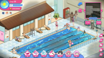 Hentai Game - Aoi Standing Dog Style Sex Gallery Scene - Lifeguard Holic