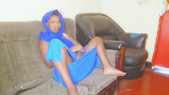 Removing Her Pants as She Expected Someone,,she Wait Until She Finger Her Self