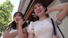 Part 1: Only for Close Female College Students! Girls who are friends get wet and compete in bukkake and squirting in see-through swimsuits!