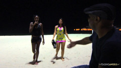 Priscila gets picked up at the beach for hardcore sex