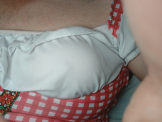Love to dress up in panties and stockings. Full dress play to finish thumbnail
