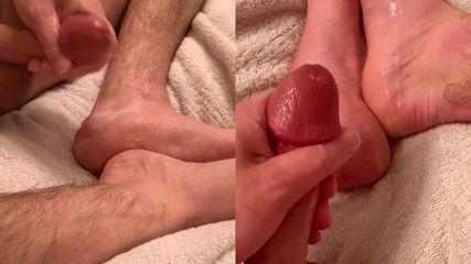 Worship My Cum Splattered Feet