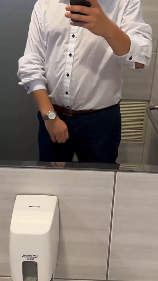 Kinky dick cum at public restrooms