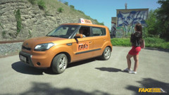 Fake Driving School - Two Hands on the Erection Yes on the Roadhead